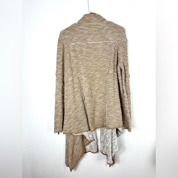Free People Chunky Knit In The Loop Cardigan Sweater Cascade Open Front size S - Picture 5 of 8
